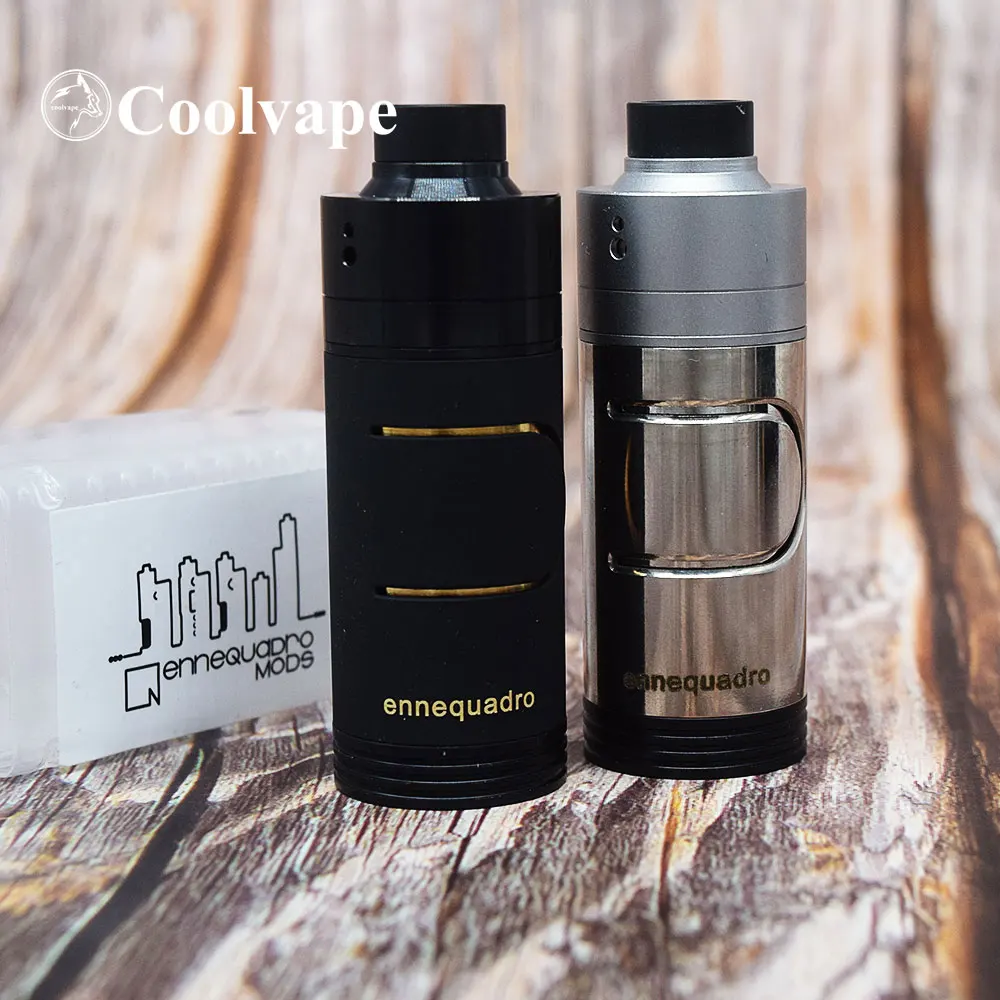 

Coolvape ennequadro mod с HAKU VENNA V2 rda набор электронных сигарет 18350 22 мм 316 SS материал механический вейп vs sob v2 kit