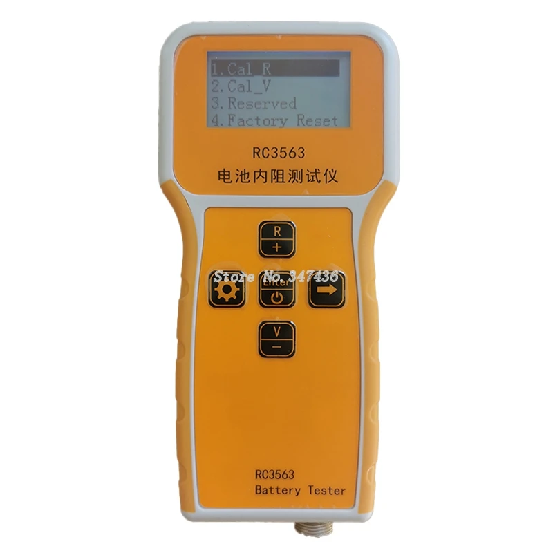 Imagem -03 - Bateria Resistência Interna Tester Chumbo de Alta Precisão Lítio Níquel Cromo Rc3563
