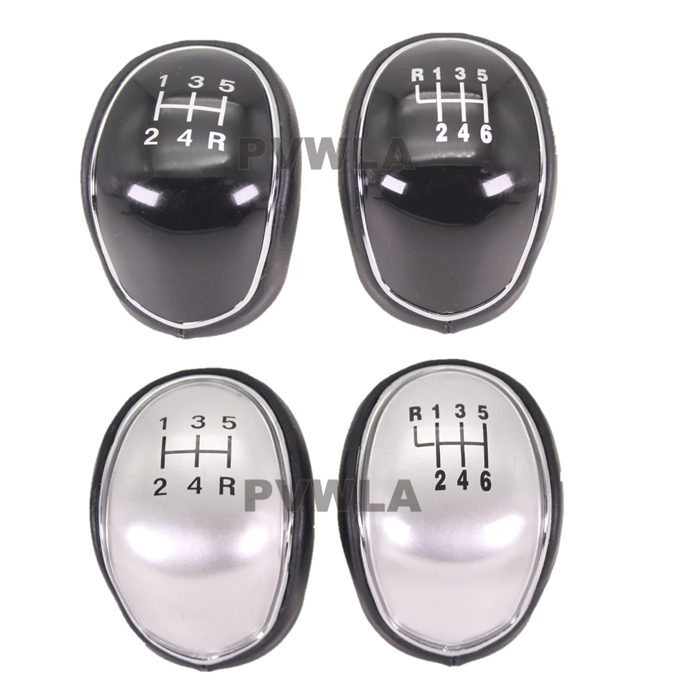 

For Ford C-Max 2010 2011 2012 2013 2014 2015 Car-styling Leather 5 / 6 Speed Manual Stick Gear Shift Knob Shifter Lever Stick