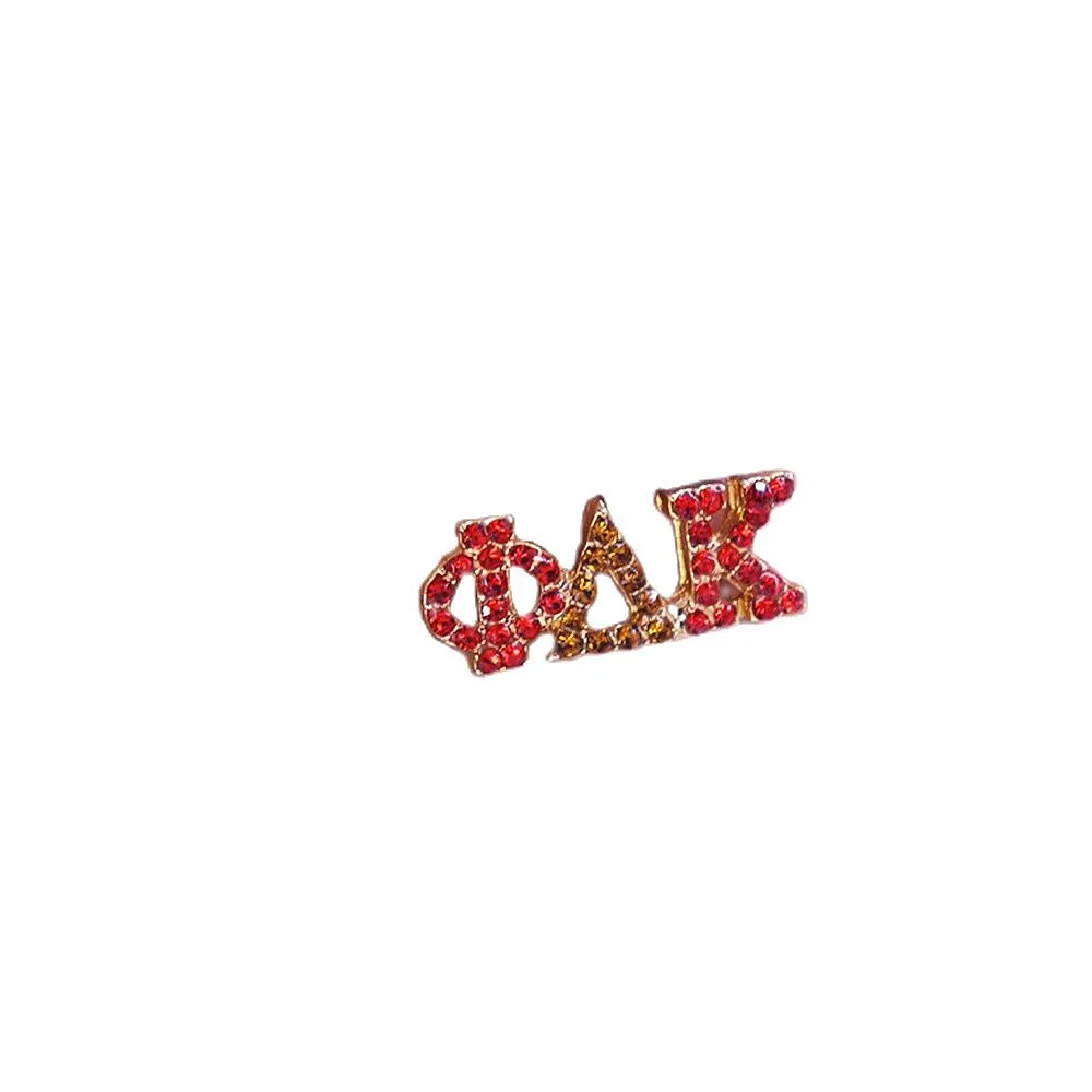 Since 1923 Greek Letter Lady Women Service Society PDK Label Phi Delta Sorority Stud Earrings Women Jewelry