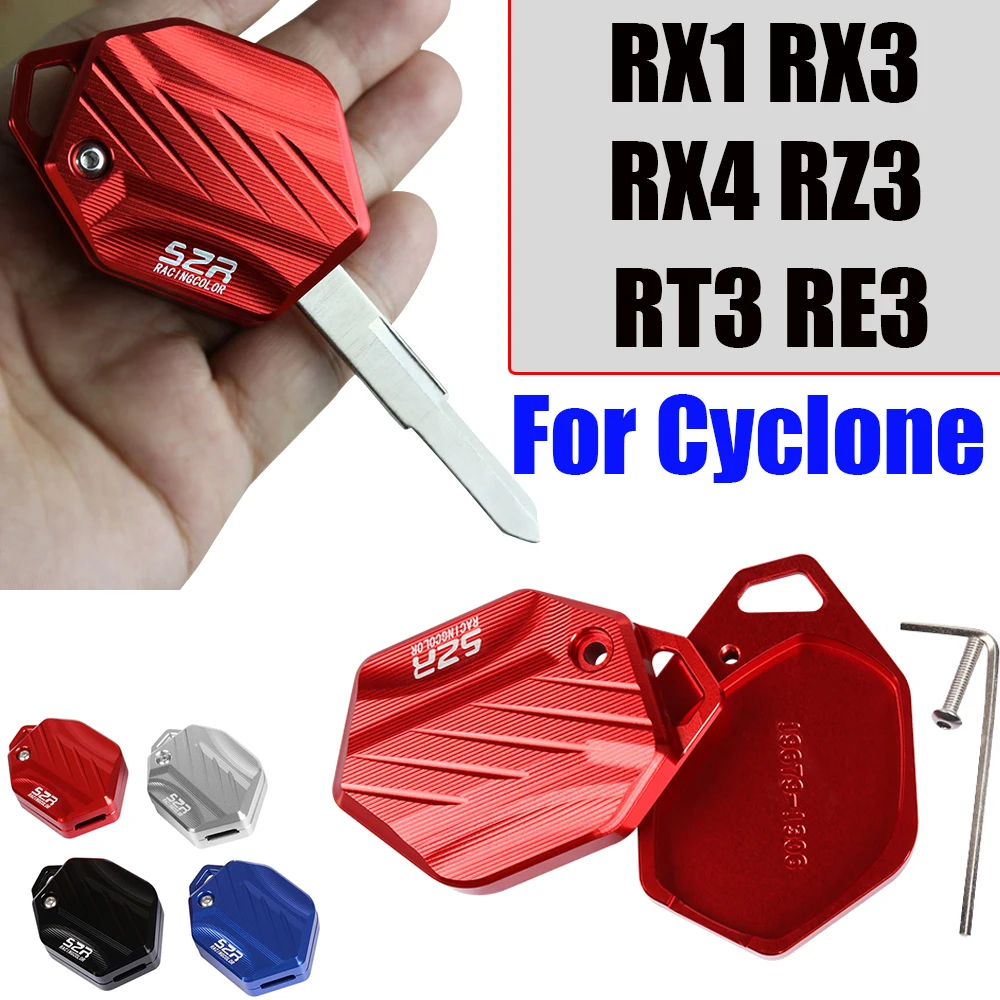 For Cyclone RX1 RX3 RX4 RZ3 RT3 RE3 Motorcycle Key Cover Case Accessories Key Cap Keys Shell Key Decoration Protective Cap Cover