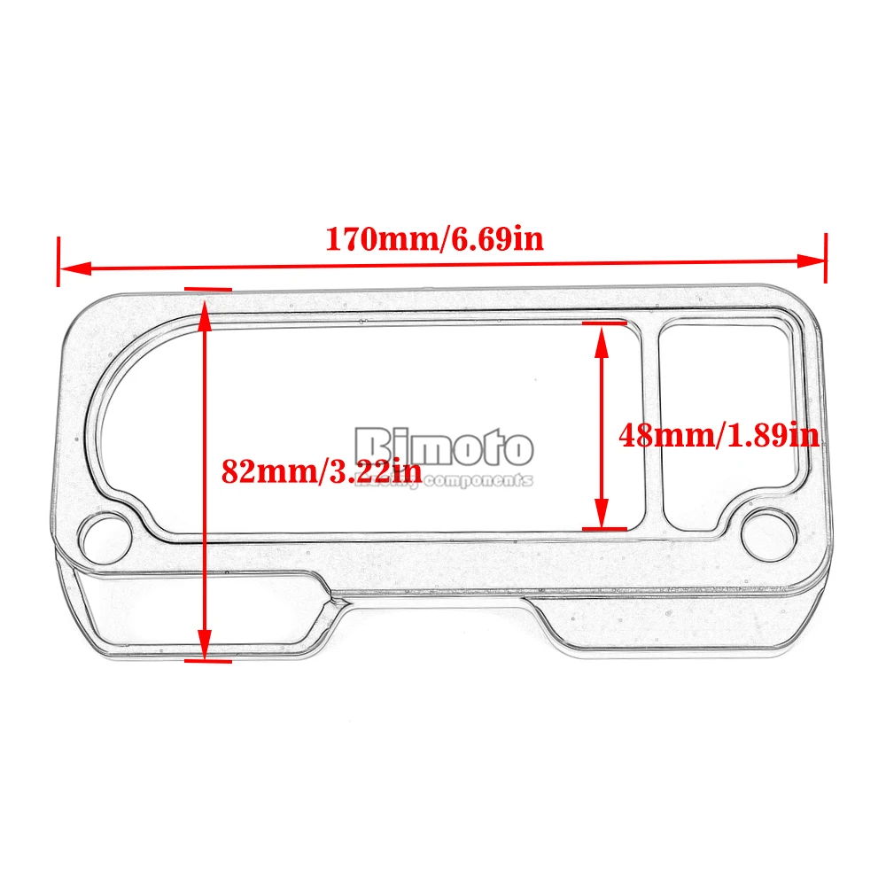 Motorrad-Tachometer-Instrumenten-Gehäuse-Abdeckung für Honda CB650R CBR650R 2019-2021 CB CBR 650R – Detail 2