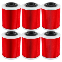 2/4/6ピースのオートバイ用オイルフィルターレギュレーター,nremingade 800 850 1000 800r 1000r,outlander max 330 400 l 450 500 570 650