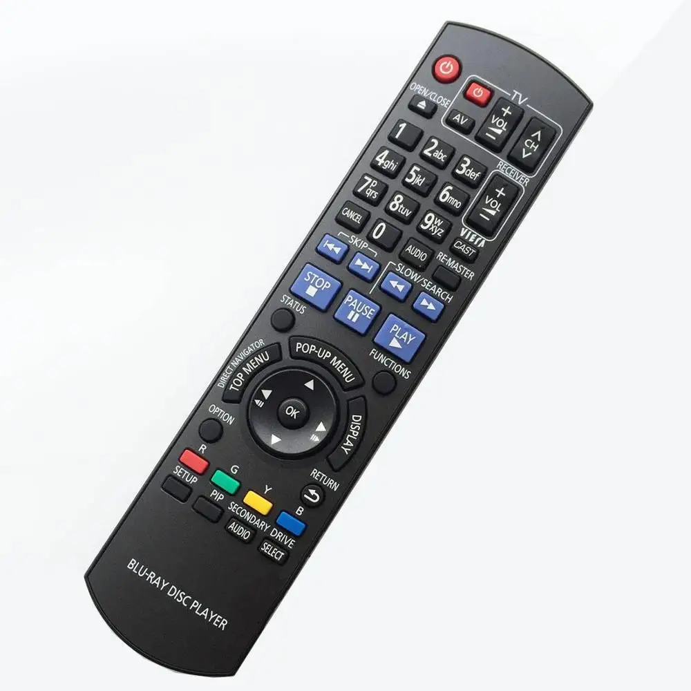 Original brand new suitable for Panasonic Blu-ray DVD remote control DMP-BDT300 DMP-BD30 BD60 with out-of-warehouse function