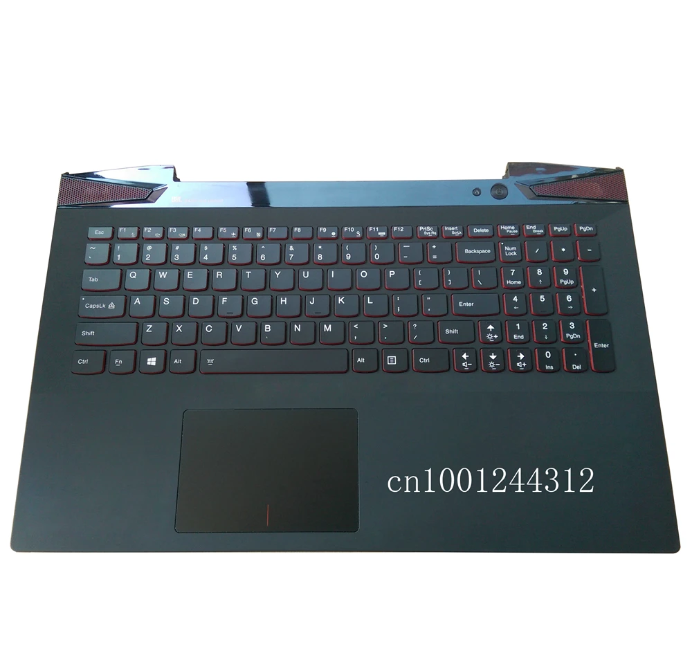 

New For Y50 Y50-70 Laptop Keyboard Palmrest Bezel Cover With Touchpad US 5CB0F78866 AP14R000A00