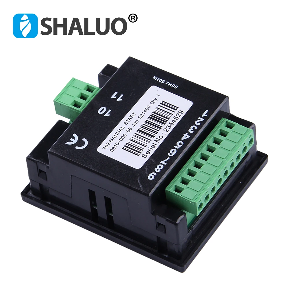 متوافق مع DSE702AS 702MS مفتاح Manua لوحة التحكم في البدء التلقائي وحدة تحكم مولد الديزل استبدال DSE 702AS 702MS #5