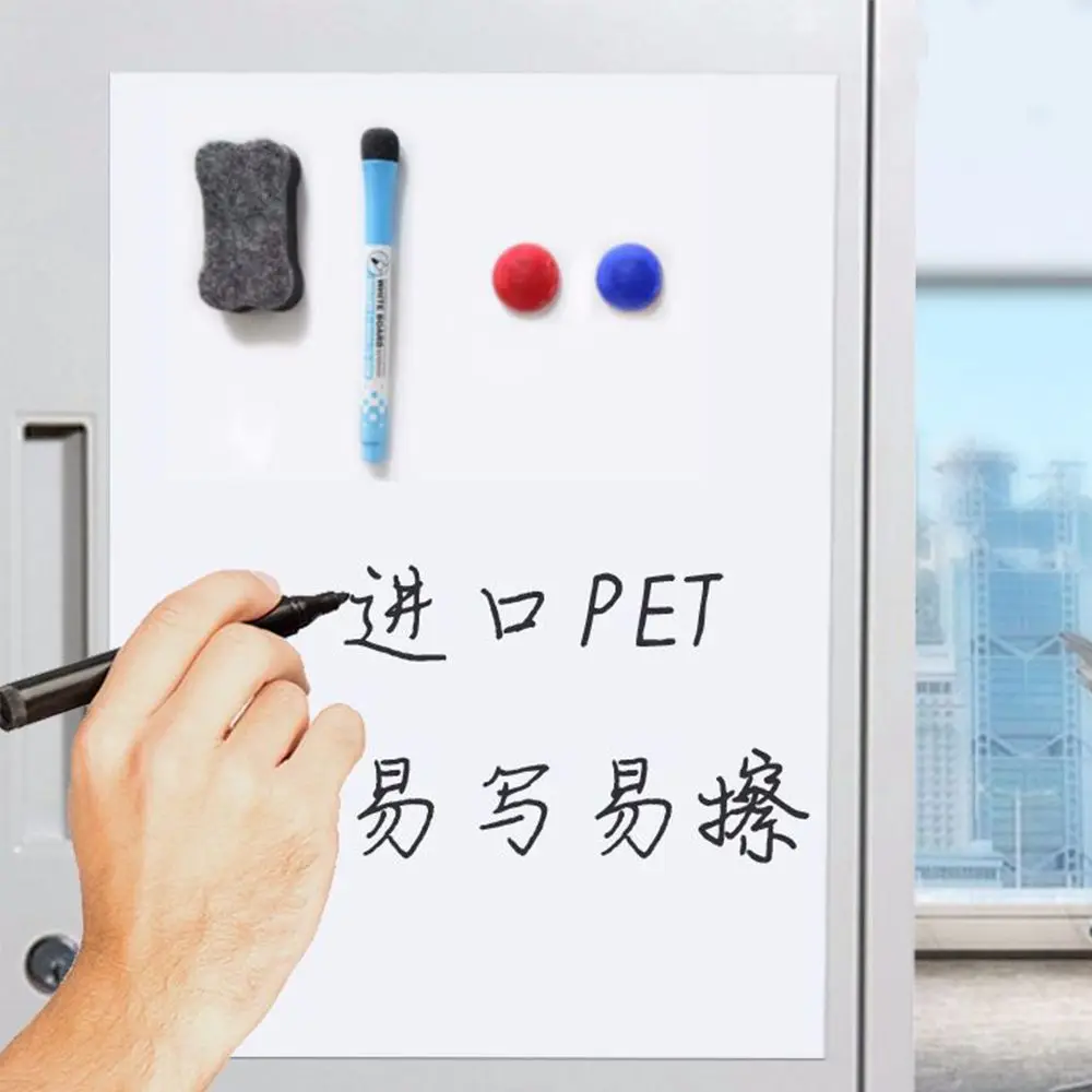 White Boards Kitchen Office Magnet Board A5 Size Magnetic Whiteboard Fridge Magnet