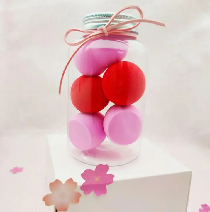 5 szt. gąbek do makijażu, do użytku na mokro, do pudru, podkładu w płynie, kremu, różu, narzędzia kosmetyczne