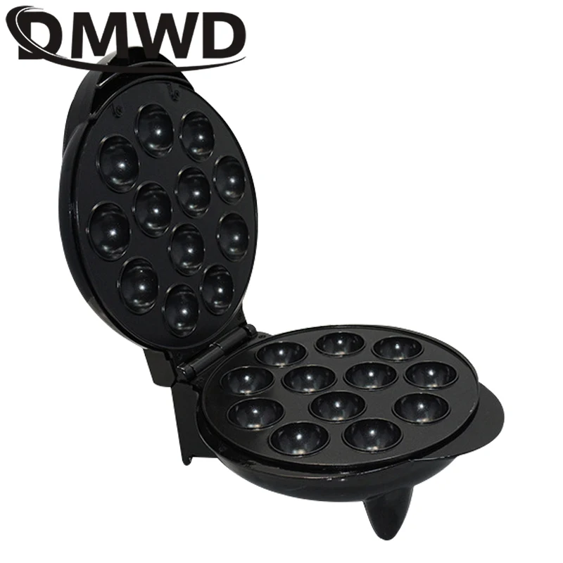 DMWD Electric Egg Tarts Baking Machine Automatic Mini Cup Cake Waffle Maker Toaster Eggs Bread Eggettes Puff Oven Grill EU Plug