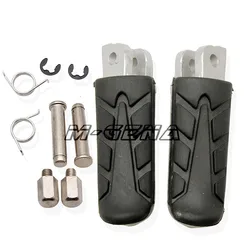 Motorcycle Front Footrests Foot pegs For Honda XL 125 V1/V2/V3 VARADERO 2001-2003 V4/V5 2004-2005 CB 250  VFR1200 VT250 VTR250