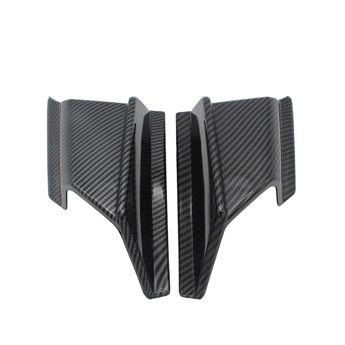 

SEMSPEED Carbon Black For HONDA PCX160 PCX 125 PCX 2021 Motorcycle Left Right Front Pneumatic Fairing Wing Tip Cover Protector