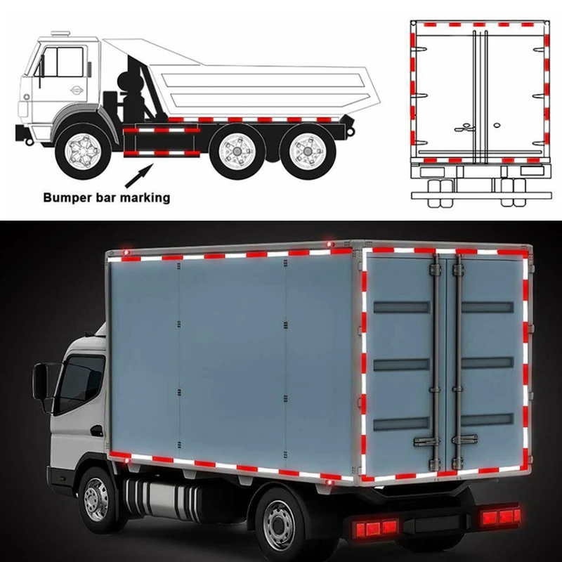 自己粘着性自動車警告テープ,5cm x 50m/ロール,反射フィルムステッカー,自動車およびオートバイ用