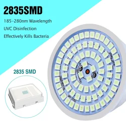 B22 UV Disinfecting Light E14 Germicidal LED Bulb 5W 7W 9W E27 GU10 LED UVC Light Steriliser Lamp MR16 Ultraviolet LED Lamp 220V