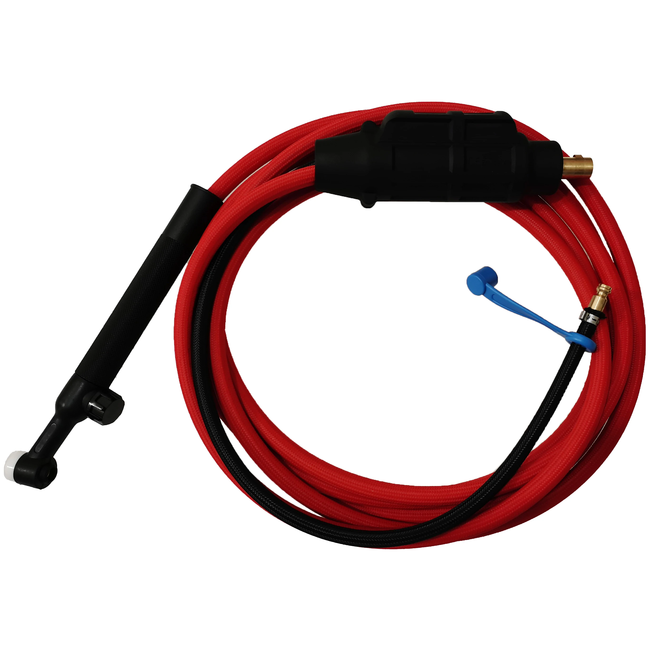 WP9 Red Soft Silicon Rubber Cable Argon Welding Torch