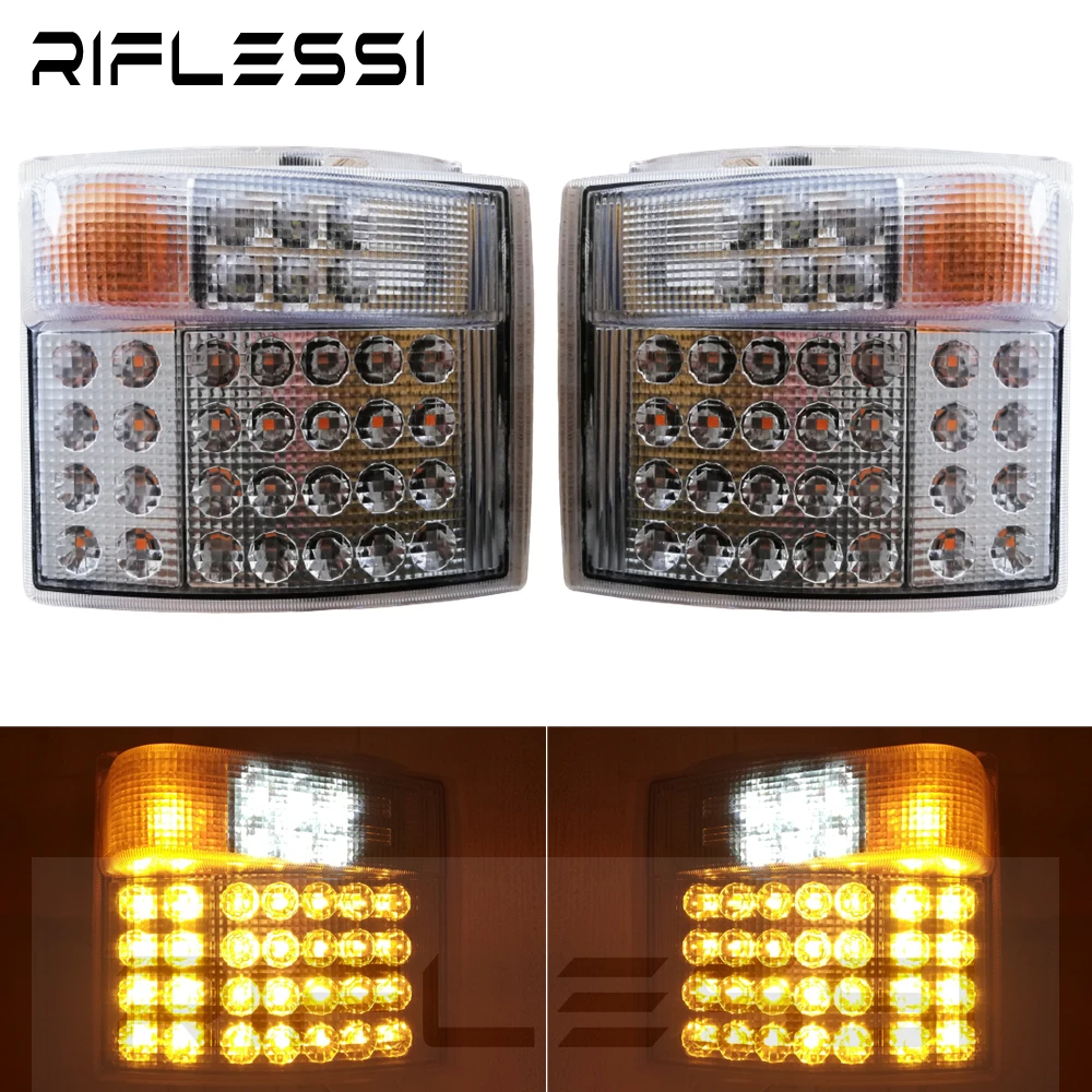 

2 x 24V Corner Lights For Scania LED Turn Signal P420 G440 P410 P310 P380 Day Light Accessories Parts 1385410 1387155