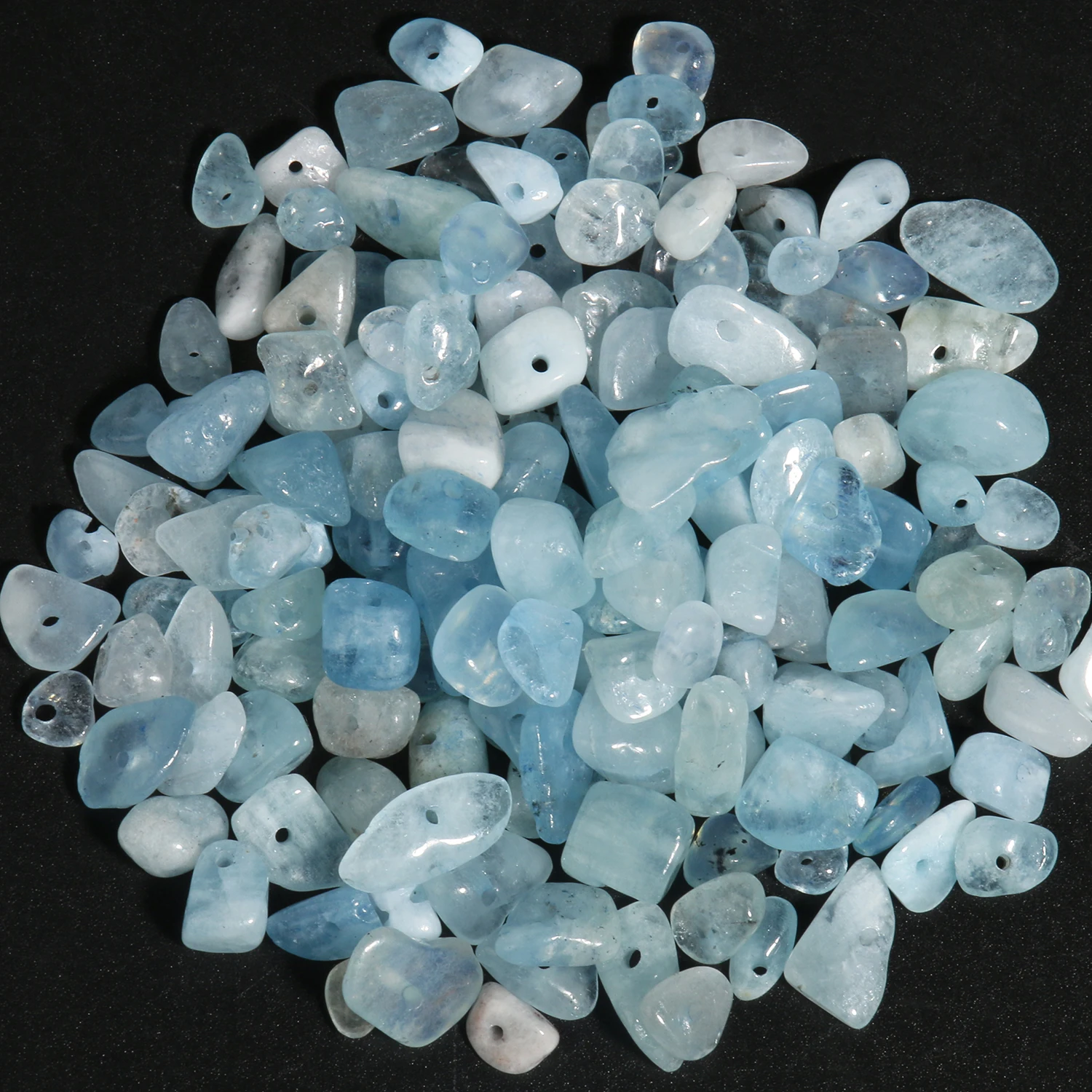 Perles en pierre naturelle, irrégulières, Amazonite, améthyste, Apatite, en vrac, pour la fabrication de bijoux, Bracelet, DIY, 16 pouces