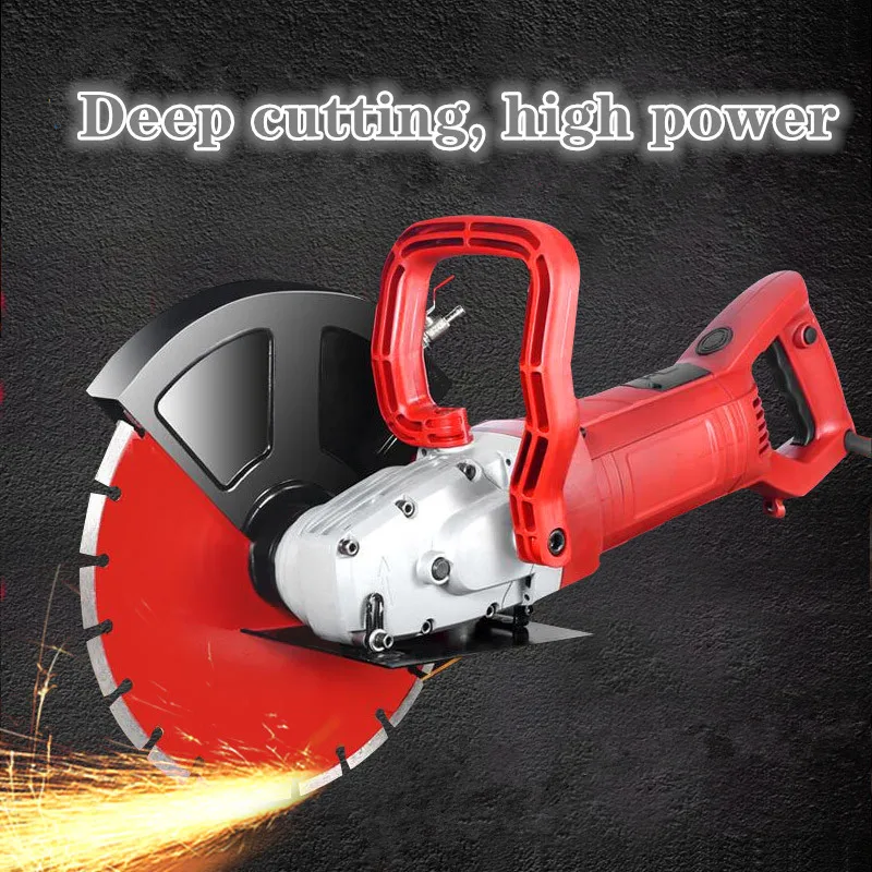 6500W Electric Wall Chaser Groove Cutting Machine Wall slotting machine Steel Concrete cutting machine