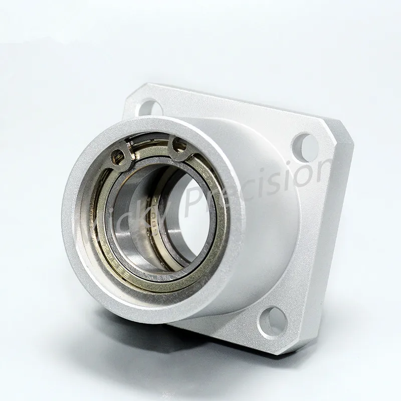 Free Shipping Square Housing Bearings with Housings Bearing Seat Assembly Double Bearings positioning insert type dia3-50mm