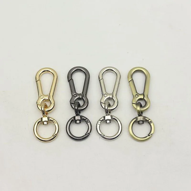 

10pcs 16x78mm Metal Bags Dog Buckle Snap Hook Bag Hanger Lobster Clasp DIY Sewing Swivel Key Ring Chain Buttons Leather Craft