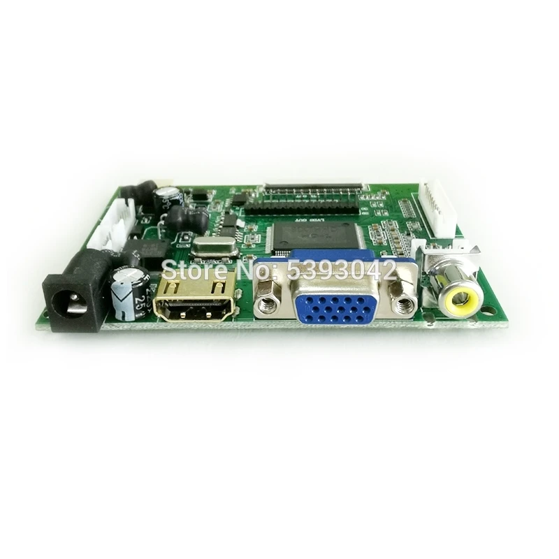 LCD Matrix 1280*800 LVDS 30 Pin Monitor Drive Board DIY Kit Fit LP154WX4 (TL)(A3)/(TL)(B2)/(TL)(C1)/(TL)(D2) VGA AV 1-CCFL