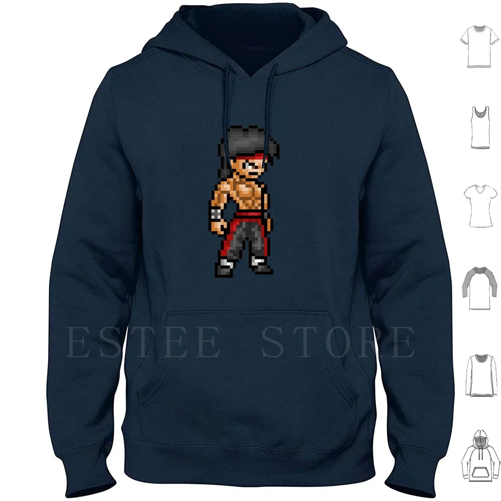 Sudaderas con capucha Liu Kang Sprite Mortal Kombat Toasty Toast Fire Scorpion Fatality Brutatilty Gaming Retro Arcade Sub Zero