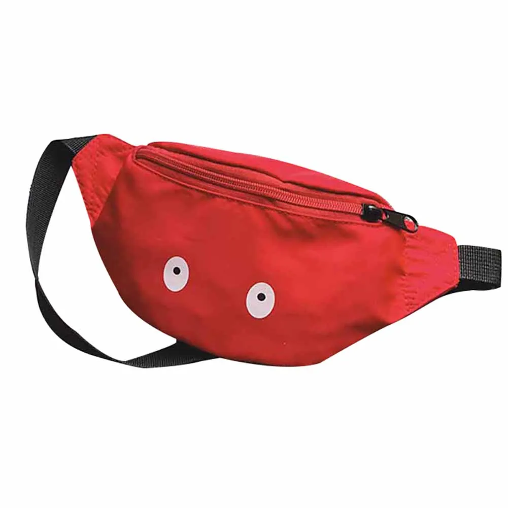 Kids Waist Pack Cute Eyes Chest Bag Boy Girl Adjustable Fanny Belt Bags