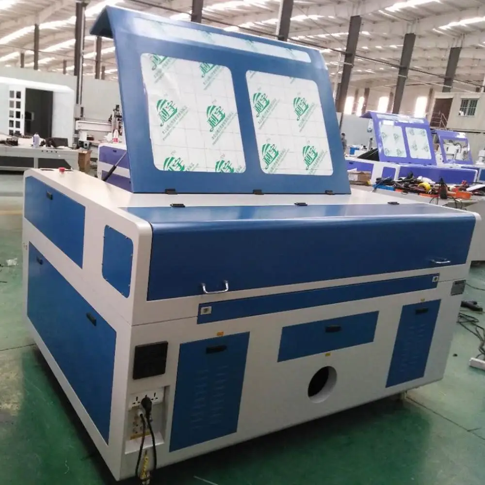 RECI-máquina cortadora láser Co2 150, 1390 W, para acero inoxidable/madera, CNC, grabador, China, máquina láser Co2