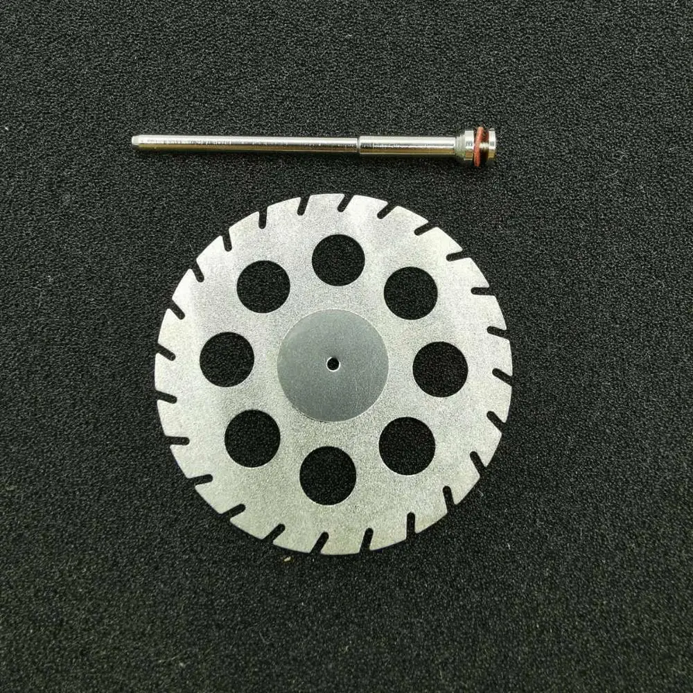 Dental Lab diamond Double sided cutting disc for Cutting Plaster Disc Wheel Dental Lab Tool 32-45mm*0.30mm with mandrels