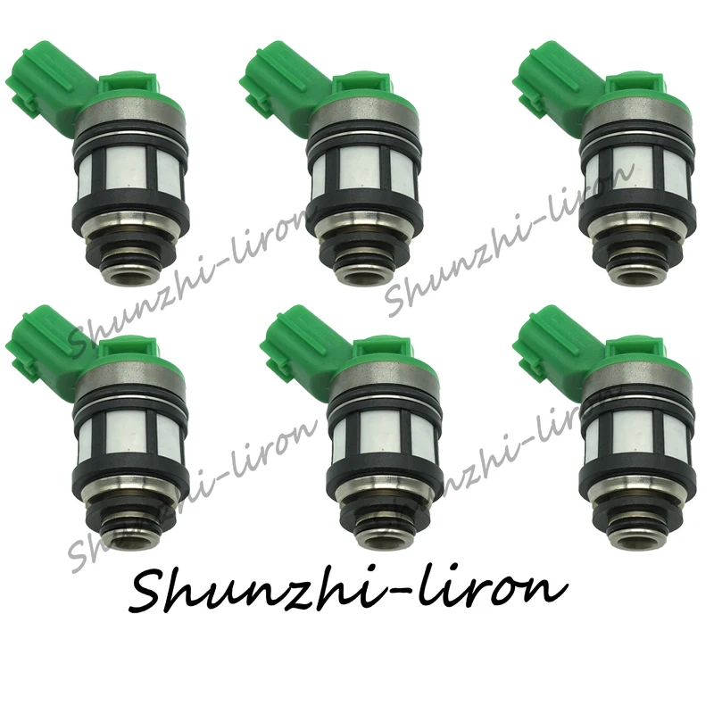 

6pcs Fuel Injectors OEM JS4D-5 16600-1S700 FJ397 For Nissan Frontier Pickup Xterra 2.4L KA24DE Pickup KA24E 1998-04 Nozzle Hot