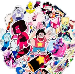 10/30/50pcs   Steven Universe  Graffiti Waterproof Skateboard Travel Suitcase Phone Laptop Luggage Stickers Diy Kids Girl Toys