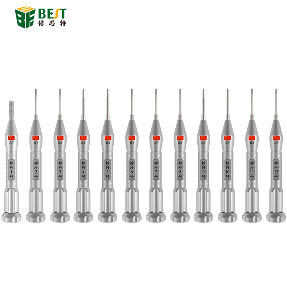 

12 in 1 Special Memorial S2 Toxt Pentalobe Slotted Screwdriver Set for iPhone Computer Mobile Phone Repair Electric Repair