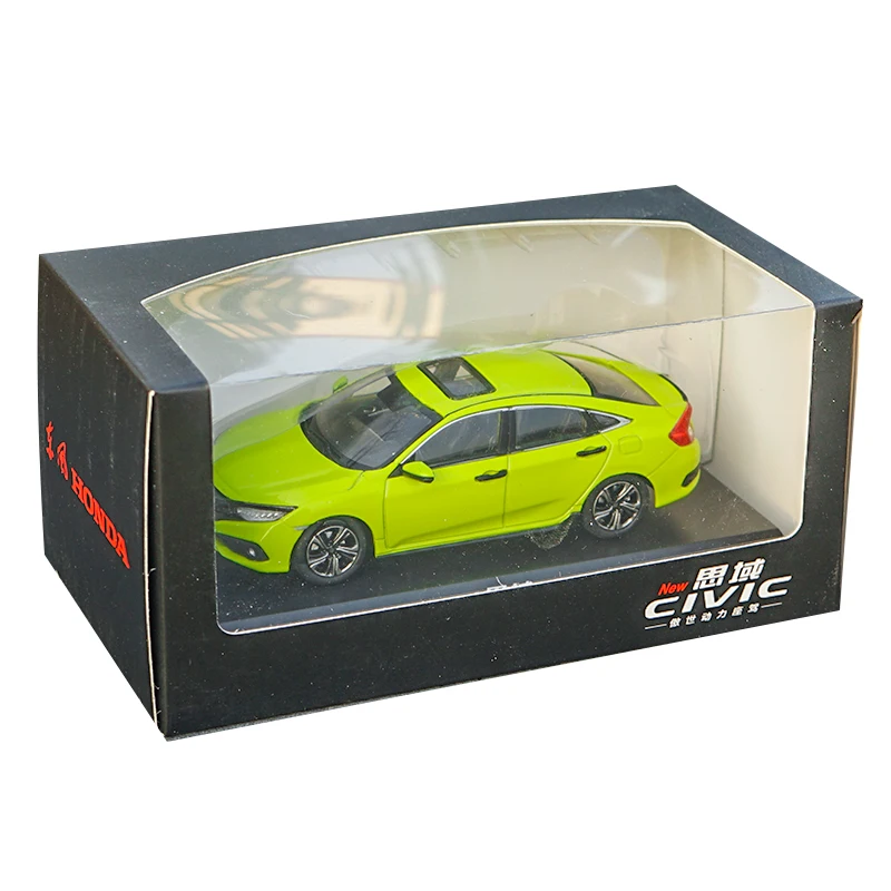 High quality original 1:43 scale Civic 2019 alloy model,simulation collection gift,die-cast metal car model,free shipping