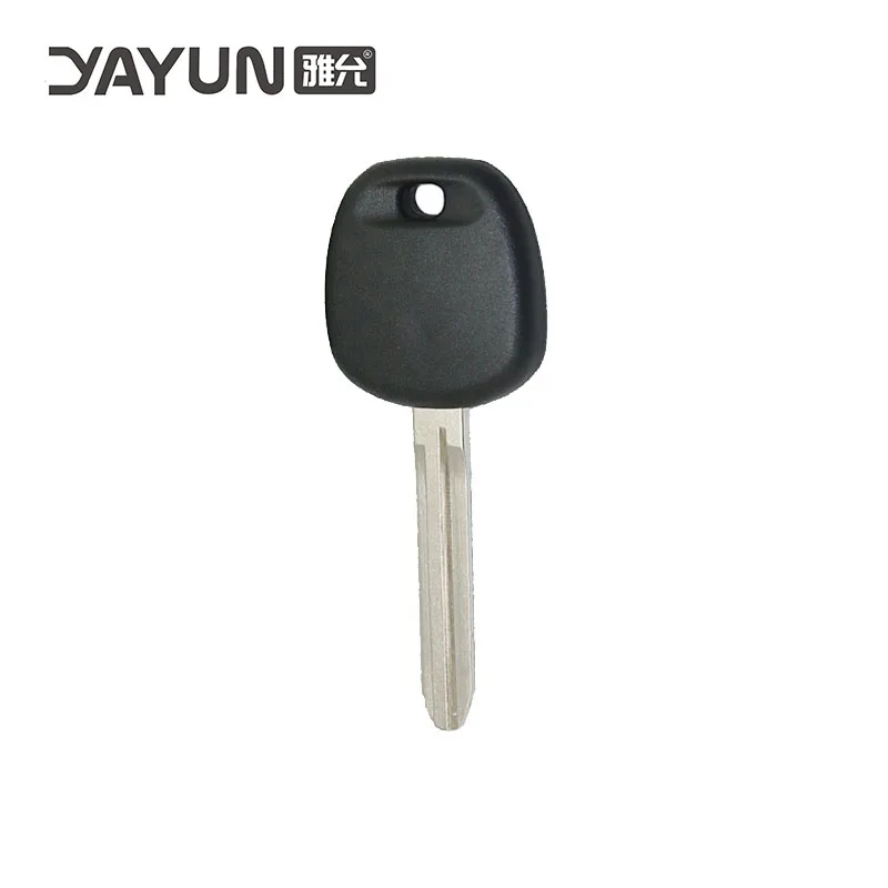 YAYUN ForToyota Uncut TR47 Brass Key blank blade 4D67 Chip TOY43 Transponder Car Key