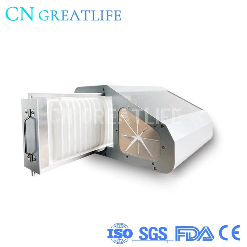 

Dental Lab Equipment Vacuum Cleaner Collector Box Sandblasting Dust Collector Mobile Polishing Machine Dust Collector