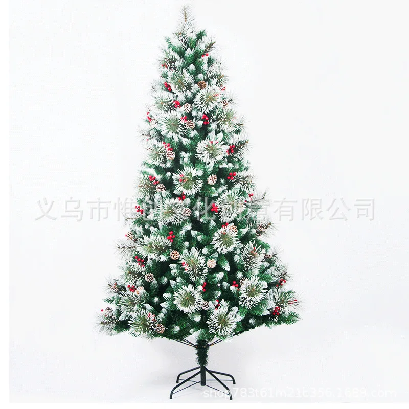 Christmas Hot Sale with Pine Cone Mixed Christmas Decoration Tree Luxury Simulation Encrypted Pine Needle Christmas Tree