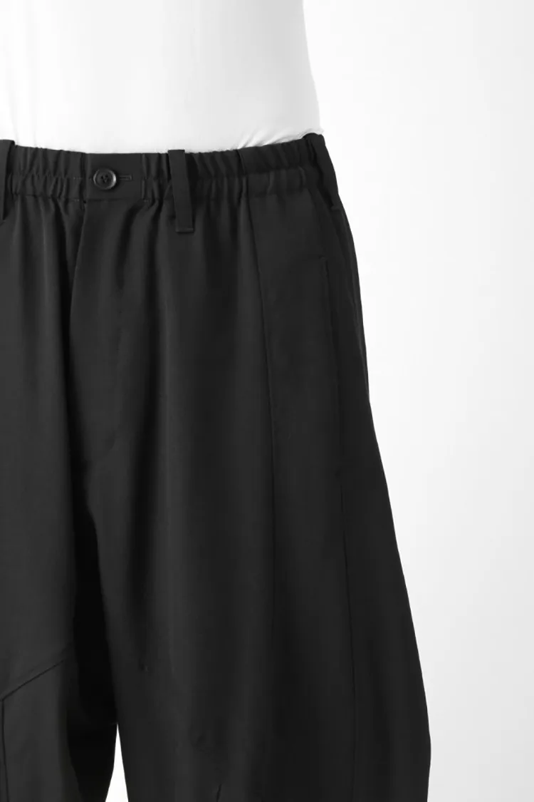 Pantalon à jambes larges pour hommes, pantalon décontracté, grande taille, style CHRISTAMPain, noir, mode printemps et automne, neuf cents