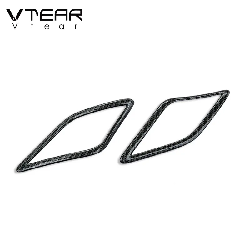 Vtear For MG ZS Car Covers Speaker Sound Ring Trim Stainless Steel Accessories  Interior Styling Decoration Parts Moulding Auto