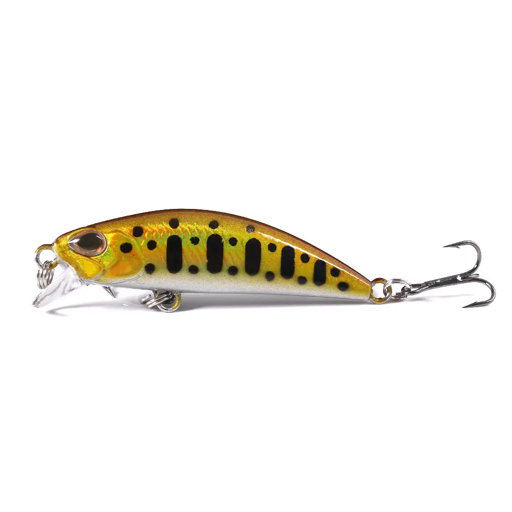 1 Stück 5,8 cm 4,9 g Pesca Jerkbait Köder Sinkender Minnow Angelköder Harter Köder Schwarzer Minnow Wobbler Angelzubehör