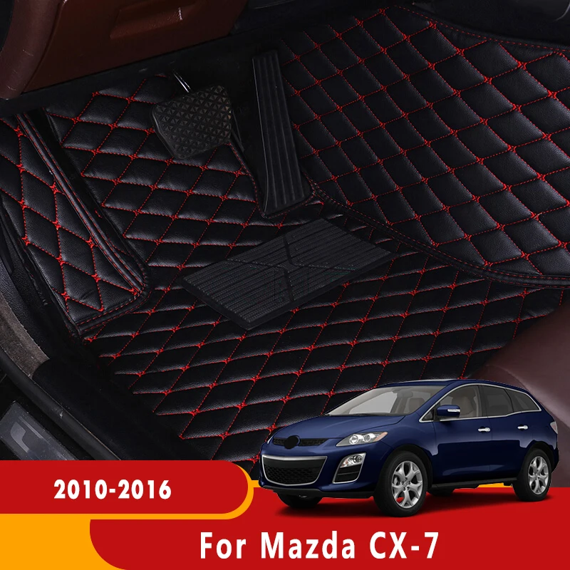 Automobiles Protector Floor Carpets Waterproof Accessories Car Floor Mat For Mazda CX-7 CX7 2010 2011 2012 2013 2014 2015 2016