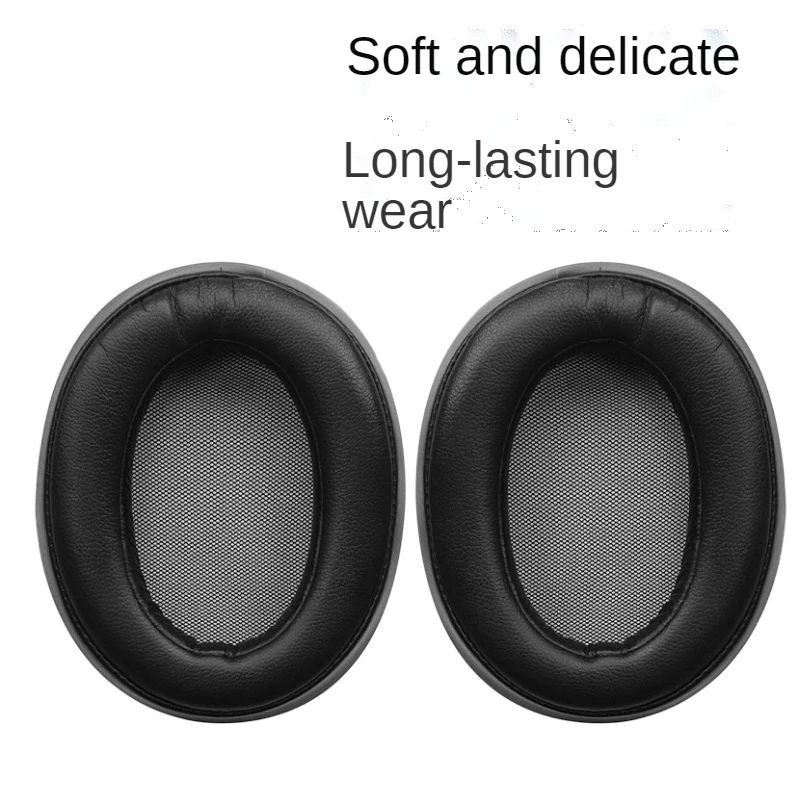 สำหรับ SONY MDR-100AAP 100A H600A ฟองน้ำครอบหูฟังฟองน้ำครอบปิดหูหูผ้าฝ้าย Beam Pad