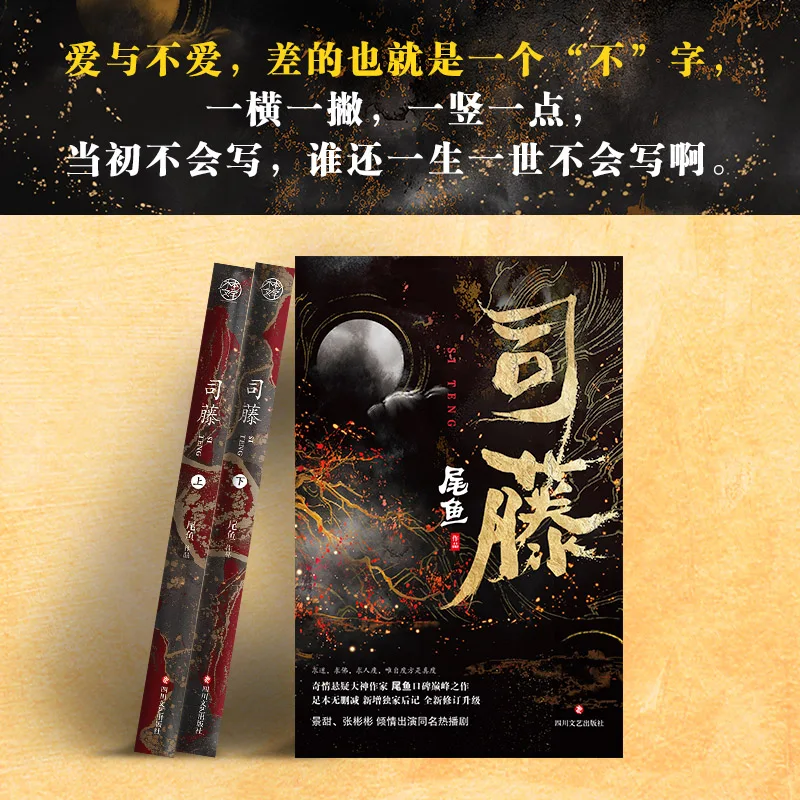 2 книги в наборе роман Si Teng Wei Yu Works том 1 + Цзин Тянь Чжан Бинбин китайская романтическая художественная книга с суспенской