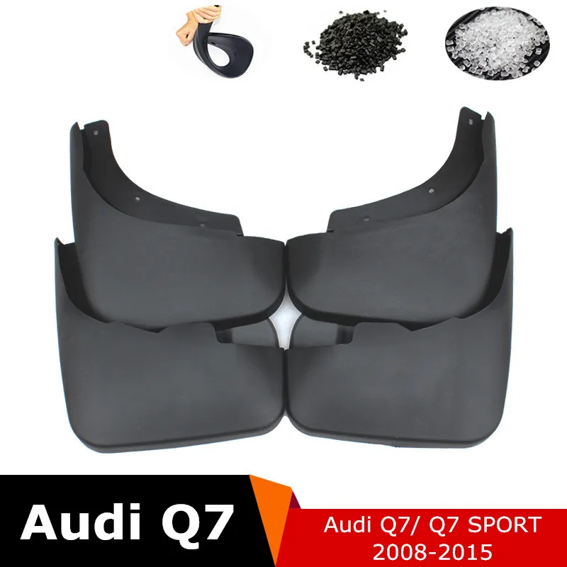 

Mud Flaps Splash Guards for Audi Q7 AND Q7 Sport Utility 2008-2015