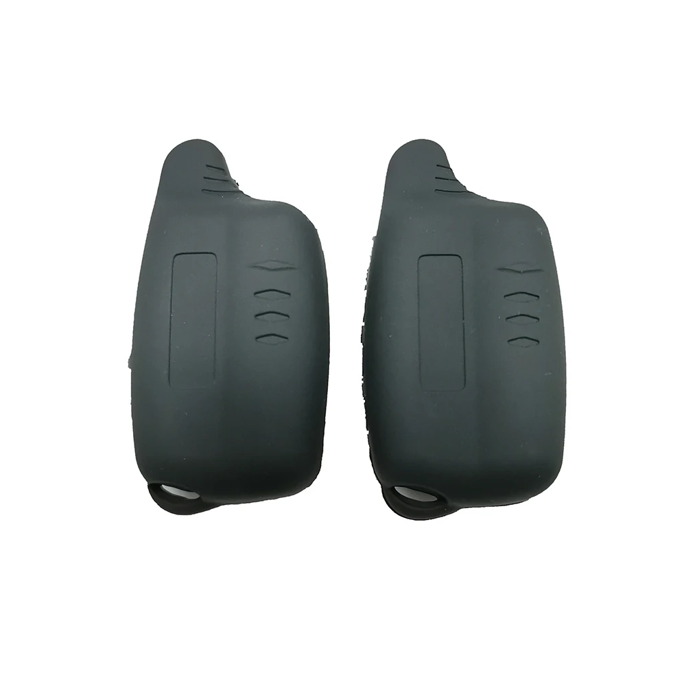 Silicone Key Cover For Tomahawk TW-9030 TW-9020 TW-9010 Two Way Car Burglar Alarm Lcd Keychain Cover Remote Protective Case