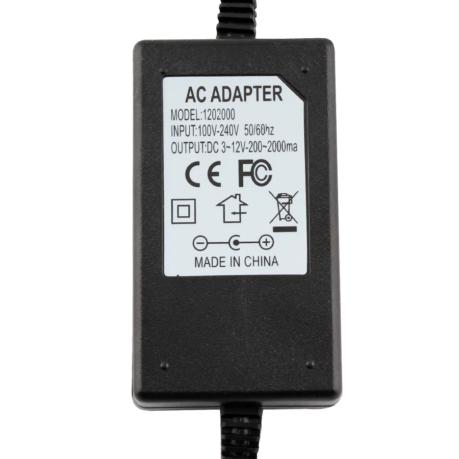 Adjustable Power Adapter 3V 12V 24V 36V Smps AC DC Adapter 220V To 3V 12V 24V 36V 1A 2A Universal Power Supply For LED Strip