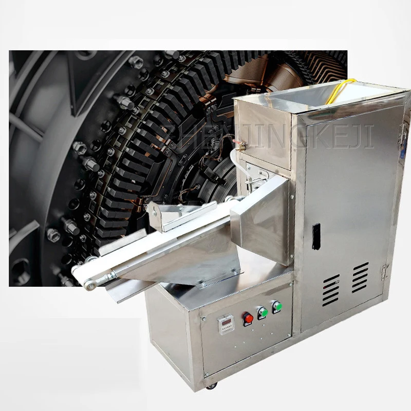 เครื่องบิดแนวตั้ง1500W สแตนเลสขนาดเล็กเลียนแบบงานทำมือสเปรย์น้ำมันอัตโนมัติตัด50กิโลกรัม/ชั่วโมงแปรรูปอาหาร220V