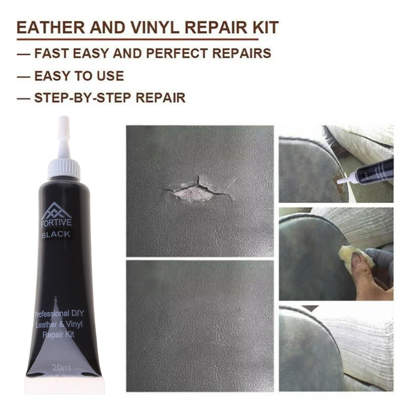 Leather and Vinyl Repair Furniture, Couch, Car Seats, Sofa, Purse, Belt, Shoes, Genuine, Bonded, PU, Dropship