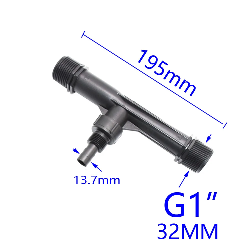 Трубка Вентури для полива, 1/2 дюйма, 1 дюйм, 3/4 дюйма, наружная резьба, инжектор удобрений Вентури, кран для автоматического удобрения, 1 шт.