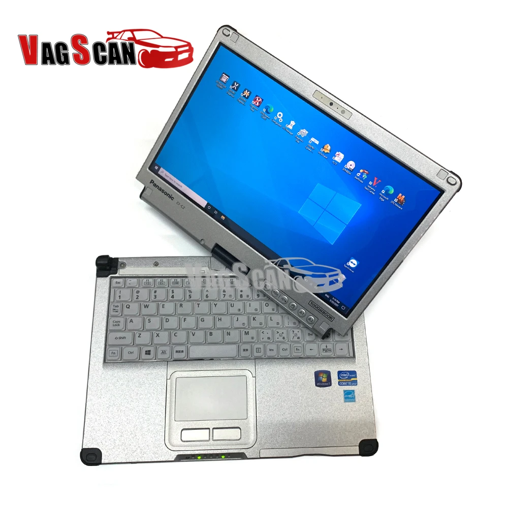 

Toughbook CF C2 CF-C2 laptop with I5 8G/16G RAM Win7/Win10 laptop For Diagnostic Tools