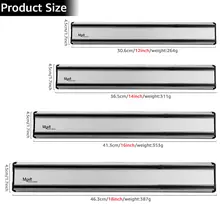 Magnetic knife holder strip for wall #5