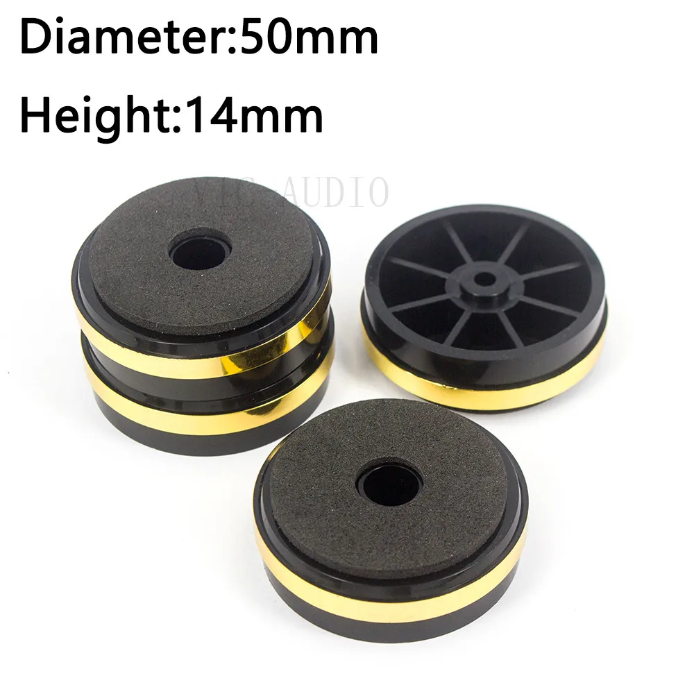 Пластиковые коврики 50*14 мм, ножки усилителя, CD-плеера, компьютера, ЦАП, машины, ножки, запчасти для усилителя звука, 4 шт.